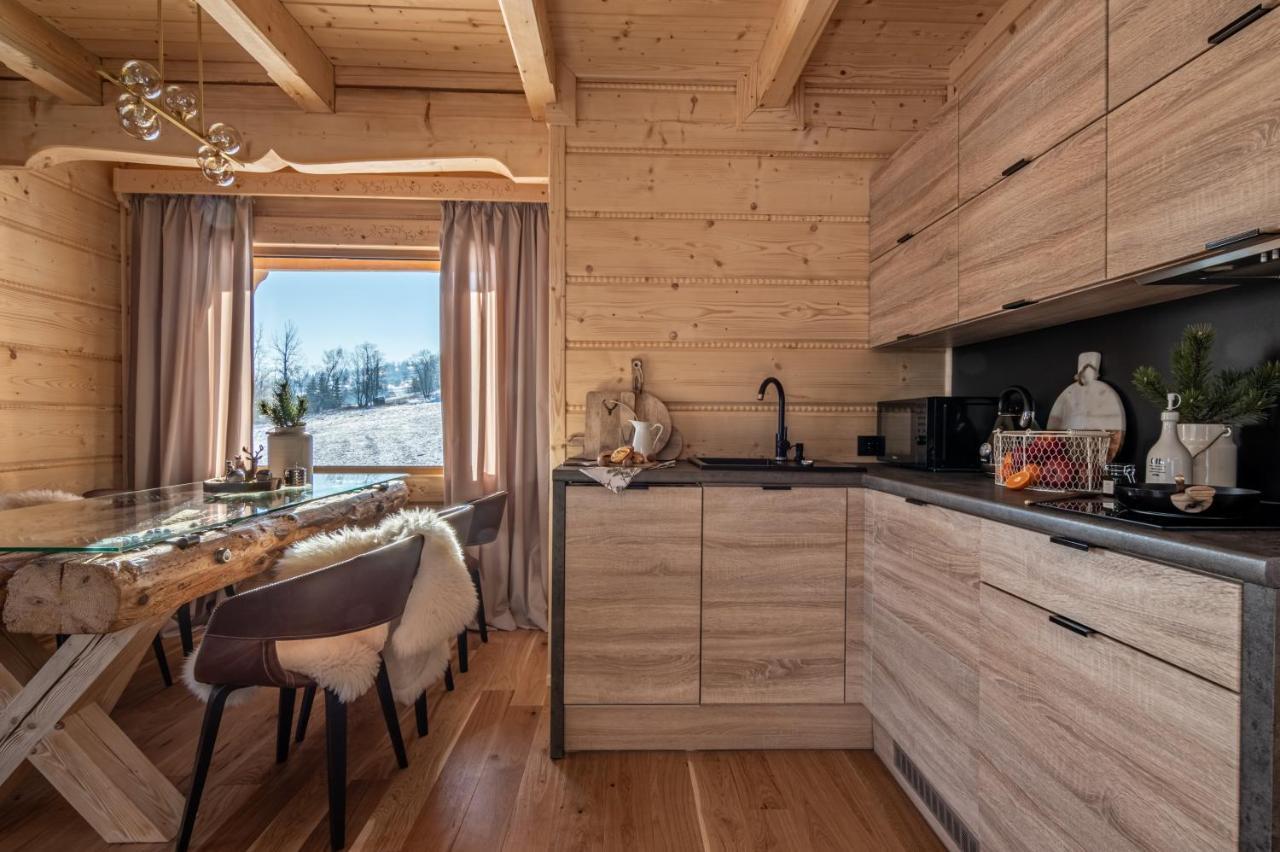 Na Skraju Lasu Domki Z Balia, Jacuzzi Biały Dunajec Exterior foto